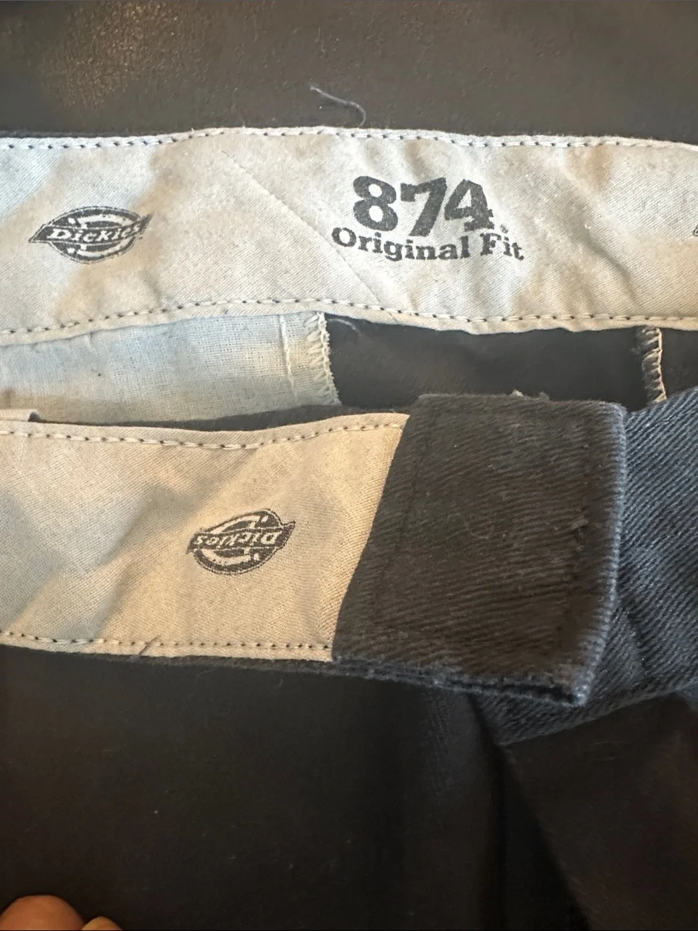 Dickies Men’s Relaxed Straight Black Work Jeans